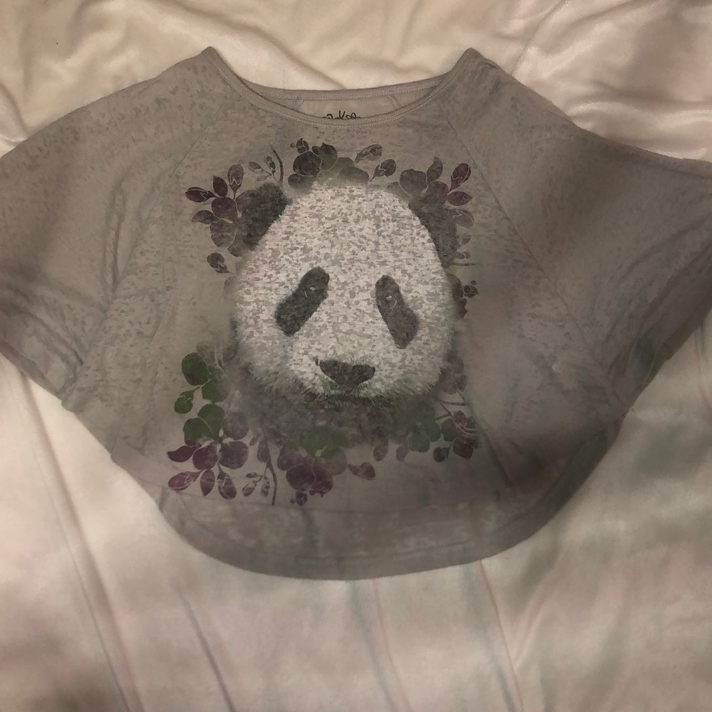 Wavy crop top